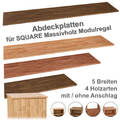 Bücherregal Regalsystem SQUARE ABDECKPLATTE Massivholzmöbel Würfelregal-Elemente