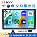 2+64GB Für Audi A4 8E 8H B6 B7 2000-09 Autoradio Android 13 GPS Navi DAB+