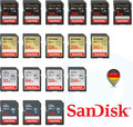 Sandisk Ultra Extreme Pro SD Speicherkarte Card 32GB 64GB 128GB 256GB 512GB 1TB