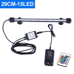 30-115cm RGB LED Aquarium mit Timer Lampe Süßwasserfische Vollspektrum Licht