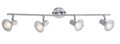LUXUS LED DECKENLAMPE DECKENLEUCHTE KRISTALL DECKENSTRAHLER 4 FLAMMIG 66389387