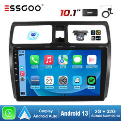 Für Suzuki Swift III 05-2010 10" DAB+ Carplay Autoradio Android 13 GPS 2+32G Kam
