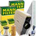 MANN FILTER INSPEKTIONSPAKET passend für AUDI Q7 Q8 4M TOUAREG CR7 TDI