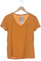 TOM TAILOR Denim T-Shirt Damen Shirt Kurzärmliges Oberteil Gr. M Orange #a463948