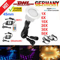 45mm RGB RGBW LED Boden Einbaustrahler Einbauleuchte Außen Treppe Lampe IP67 Set