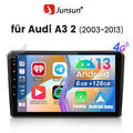 9" Für Audi A3 S3 RS3 8P 8V Apple Carplay Android 13 Autoradio GPS SWC Navi DAB+