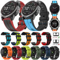 Für Garmin Fenix 7X 7 6 6X Pro 5 5X Plus 935 945 S62 60 Silikon Armband Quickfit