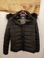 Navahoo Damen Winter Stepp Jacke warme Winterjacke Teddyfell gefüttert 