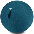 Vluv Stov Stoff-Sitzball Durchmesser 60-65 cm Petrol / Blau Grün Gymnastikball