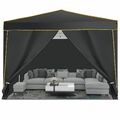 Faltbar Pavillon 3x3m/3x6m Faltpavillon Pop Up Wasserdicht Partyzelt Pavillion