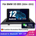 2+32G 9''Android 12 Für BMW x3 E83 2004-2012 Autoradio GPS Navi WIFI DAB Carplay