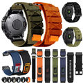 Für Garmin Fenix 7 7X 6 6X Epix Pro 5 5X Plus 3HR Rugged Nylon Watch Band Strap