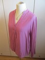 QS by s.Oliver Tunika Bluse Turn-Up Ärmel Damen rosa Gr. 40  wie neu