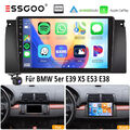 Für BMW 5er E39 X5 E53 7er E38 Android 13 Carplay Autoradio GPS NAVI BT 32G +KAM