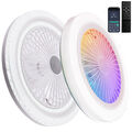 LED Deckenlampe Deckenventilator Ventilator Lüfter mit Beleuchtung Fernbedienung