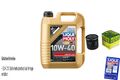 INSPEKTIONSKIT FILTER LIQUI MOLY ÖL 5L 10W-40 für Opel Meriva Astra G CC F48_