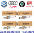 4x Original Zündkerze AUDI A1 A3 Q3 SEAT LEON SKODA VW CADDY GOLF 7 POLO 1.0-1.4