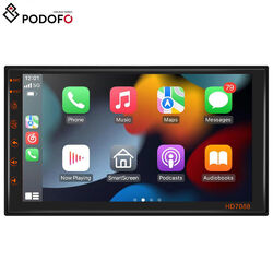 7" Android 12 Apple CarPlay AUTORADIO mit Navigation GPS Doppel 2 DIN WiFi BT FM