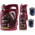 10L Motoröl MANNOL Energy Combi LL 5W-30 2x Motor Doctor ADDITIV