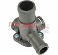 Kühlmittelflansch METZGER 4010083 für VW AUDI SEAT TRANSPORTER 7DB JETTA GOLF 2