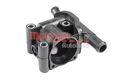 METZGER Thermostatgehäuse 4010096 Kunststoffgehäuse für FORD FOCUS 1 DAW DBW DFW