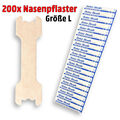 200x Nasenpflaster Better Breath Nasal Strips Pflaster Besser Atmen Schnarchen L