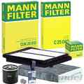 MANN FILTER INSPEKTIONSPAKET passend für NISSAN X-TRAIL 3 T32 1.6 DIG-T 163 PS