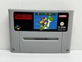 SNES Super Mario World Spiel Modul Super Nintendo PAL Modul, getestet ⚡VERSAND⚡