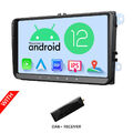 DAB+ Autoradio Android 12 CarPlay GPS Navi für VW GOLF 5 6 Passat Polo Touran T5