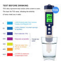 Digital Wasser Qualität Tester Stift PH/EC/ Salzgehalt/TDS/Temp Meter 5 IN1