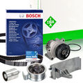 BOSCH 1987949538 Zahnriemen + INA Riemenspanner Rollen Satz WAPU für SHARAN A4