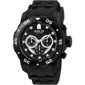 Invicta Pro Diver Herrenuhr Taucheruhr SCUBA 48mm mit Sport armband Schwarz Blau