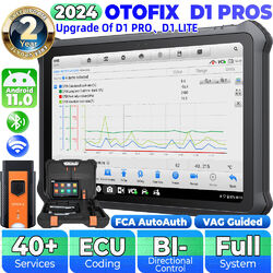 2024 OTOFIX D1 PROS KFZ Diagnosegerät Auto OBD2 Scanner ALLE SYSTEM ECU Coding