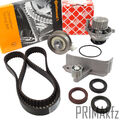 CONTI Zahnriemen Rollensatz + FEBI Wapu für Audi A4 B6 B7 A6 C5 VW Passat 2.0