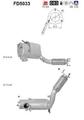 AS FD5033 Rußpartikelfilter Dieselpartikelfilter DPF für VW SHARAN (7N1, 7N2)