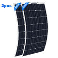 400W Flexibles Solarpanel Kit 12V Solar Set Solaranlage für Garten/ Boot/Camping