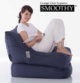 Original Smoothy © Luxus Sitzsack Lounge Chair Folder Sessel Chaiselongue