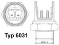 BORGWARNER (WAHLER) TEMPERATURSCHALTER, KÜHLERLÜFTER passend für ALFA ROMEO 145