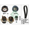 1x Wasserpumpe + Zahnriemensatz Schaeffler INA 530 0361 31 passend für AUDI