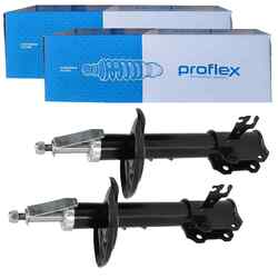 2X PROFLEX GASDRUCK STOßDÄMPFER VORNE LINKS+RECHTS passend für SAAB 9-3 9-3X