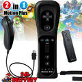 Für Nintendo Wii / Wii U 2 in 1 Remote Motion Plus Inside Controller / Nunchuk