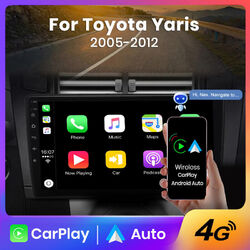 4G+64GB für Toyota Yaris XP90 2005 Android 13 Autoradio CarPlay GPS Navi 4G LTE 