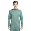 NIKE RUNNING Dri-FIT Herren Laufjacke Zip Top elastisch grün Lauftop 84,99€ Gr S