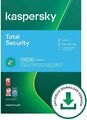 Kaspersky Total Security  2024 • 1 Gerät 1 Jahr inkl. Antivirus per E-Mail