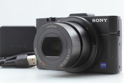 [Fast neuwertig] Sony Cyber-shot DSC-RX100 ii 20,2 MP Digitalkamera Schwarz...