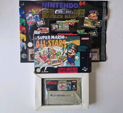 Super Mario All-Stars -Snes Super Nintendo - OVP mit Anleitung