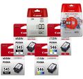 Original Canon PG545 CL546 XL Tinten Patronen PIXMA MX495 MG2555 MG3050 TS3450