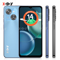 12GB Android 14 Smartphone Dual SIM Ohne Vertrag Handy O8Core Face ID 24MP 4G HD