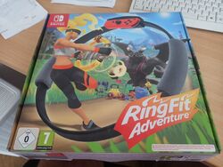 Ring Fit Adventure (Nintendo Switch,  Komplett Mit Ring Und Spiel Und Halter