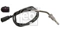 FEBI BILSTEIN Sensor Abgastemperatur 100800 für VW POLO 5 6R1 6C1 Van 6R TDI 2 4
